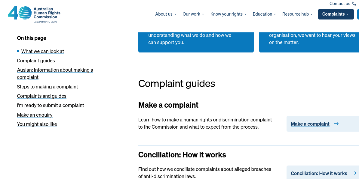 Human rights? You don't get those.